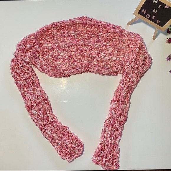 HANDMADE KNIT WRAPS AND SCARVES NOT SO MYSTERY BOX - Picture 4 of 10